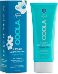 Classic Body Organic Sunscreen Lotion Spf 50 - Fragrance-Free