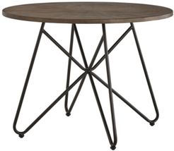 Webber Round Dining Table with Iron Legs