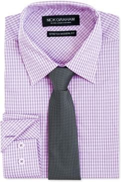 Modern-Fit Dress Shirt & Tie