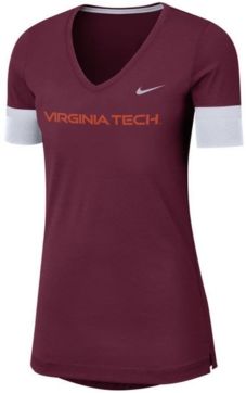 Virginia Tech Hokies Fan V-Neck T-Shirt