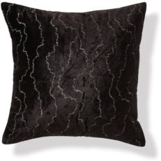 Onyx 20 Square Velvet Stitch Decorative Pillow Bedding