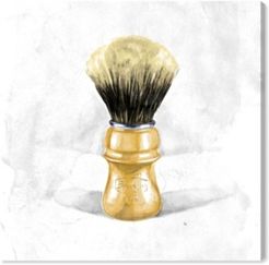 Shave Brush Canvas Art - 24" x 24" x 1.5"