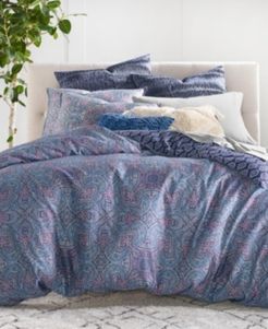 Closeout! Lucky Brand Etch Scarf Twin 2-Pc. Duvet Set Bedding