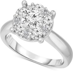 Diamond Engagement Ring (2 ct. t.w.) in 14k White Gold