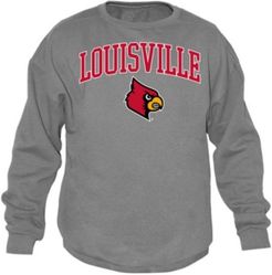Louisville Cardinals Midsize Crew Neck Sweatshirt