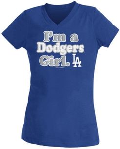 Big Girls Los Angeles Dodgers Team Fan T-Shirt