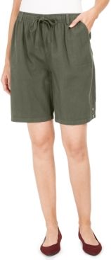 Cotton Drawstring Shorts, Created for Macy's