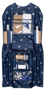 Deluxe Hanging Gift Wrapping Paper Organizer
