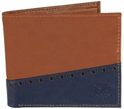 Bifold Wallet with Two-Tone Color