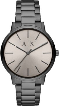 Cayde Gunmetal Stainless Steel Bracelet Watch 42mm