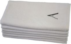 Monogram 6-Pc. Turkish Cotton Hand Towel Set Bedding