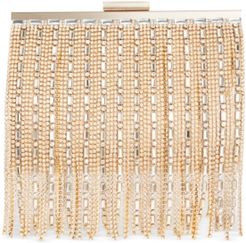 Inc Alexa Gemstone Fringe Clutch, Created for Macy's