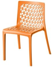 Milan Stackable Patio Dining Chair, Set of 4