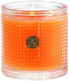Valencia Orange Textured Candle