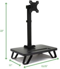 Single Lcd Monitor Desk Mount Stand