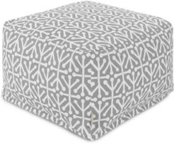 Aruba Ottoman Square Pouf 27" x 17"