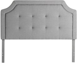 by Lucid Upholstered Headboard with Square Tufting, Twin