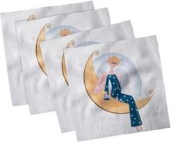 Angel Wings Set of 4 Napkins, 18" x 18"