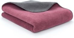 Cotton Blend Double Sided Reversible Throw Blanket Bedding