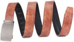 Casual Wrinkled Leather Ratchet Belt