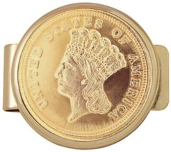 Tribute To Rare 3 Dollar Gold Coin Money Clip