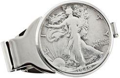 Silver Walking Liberty Half Dollar Coin Money Clip