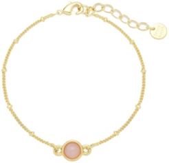 Nola Gemstone Bracelet - Rose Quartz