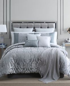 Dorine Gray 14 Pc King Comforter Set Bedding