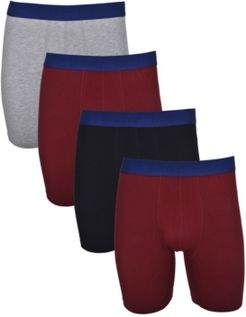 4 Pack Cotton Stretch Boxer Brief