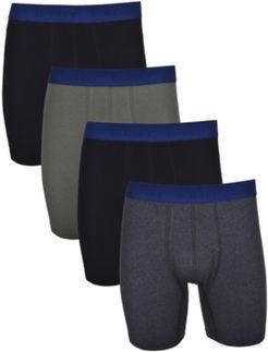 4 Pack Cotton Stretch Boxer Brief