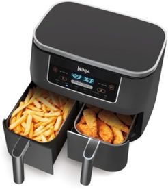 DZ201 Foodi 6-in-1 8-qt. 2-Basket Air Fryer with DualZone Technology