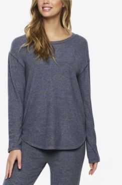 Brushed Jersey Loungewear Top