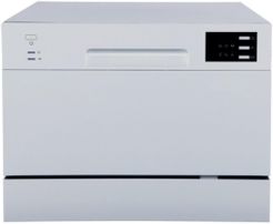 Spt Countertop Dishwasher with Delay Start & Led - Silver