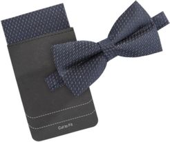 Geo-Dot Bow Tie & Pocket Square Set