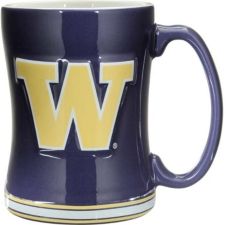 Washington Huskies 14oz Relief Mug