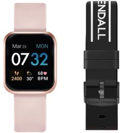 Blush and Black Logo Straps Smart Watch Set 36mm