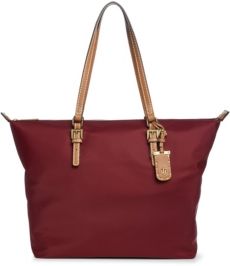 Julia Zipper Nylon Tote