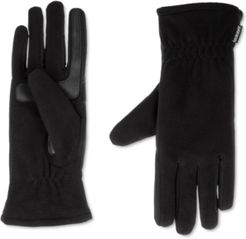 Lined Recycled Stretch Fleece Water Repellent Gloves