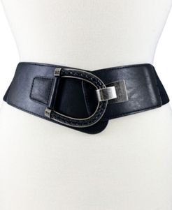 Inset Braided Buckle with Stretch Back