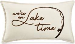 Lake Time 14" x 24" Decorative Pillow, Created for Macy's