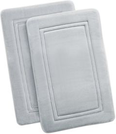 Antimicrobial Memory Foam Bath Rug, Set of 2 Bedding