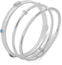 3-Pc. Set Crystal Omega Bracelets