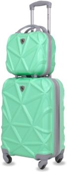 Gem 2-Pc. Carry-On Hardside Cosmetic Luggage Set