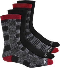 4-Pack Moisture-Control Boot Socks