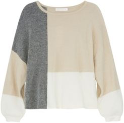 Long Sleeve Color Block Pullover
