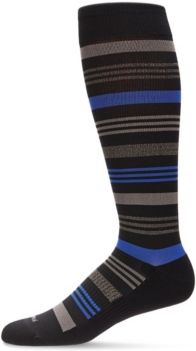 Wellfit Striped Nylon Compression Socks