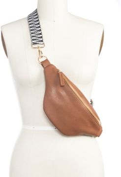 Inc Bean-Shaped Belt Bag With Interchangeable Straps, Created for Macy's