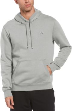 Slim-Fit Solid Fleece Hoodie