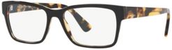 Pr 15VV Men's Rectangle Eyeglasses