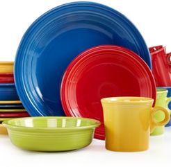 Mixed Bright Colors 16-Piece Set, Service for 4, Created for Macy's